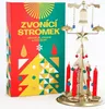 Andělské zvonění stromeček zlatý Náhled obrázku produktu 2