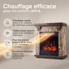Cheminée électrique KAMINIO JUAN - Cheminée électrique sur Voir les images du produit 4
