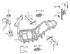 Schraube M6x30mm verzinkt Baotian Scooter 125-56-209-000 Produktbild-Vorschau 2