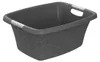 Rotho Wäschewanne Flowers 25 L anthrazit 50,5 x 38,3 x 21,8 Produktbild-Vorschau 7