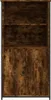 vidaXL Highboard smoke oak 62x36x121,5 cm odvodený drevený Náhľad obrázku produktu 5