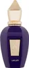 A studio shot of a purple perfume bottle with a gold cap and accent. Anteprima dell’immagine prodotto