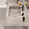 360Home Badezimmermöbel-Set, Grau, 120x55cm, mit Produktbild-Vorschau 2