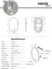 HOKO miroir de salle de bain LED 45x75 cm miroir mural Voir les images du produit 8