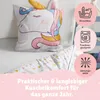 Kinder Bettwäsche Set 135x200 80x80 cm süße Unicorn Einhorn Produktbild-Vorschau 5