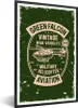 MuchoWow® MuchoWow® Gerahmtes Poster Hubschrauber - Vintage Produktbild-Vorschau 1