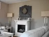 WOODEN Dartboard Surround | Anthrazit | OHNE Tablet Halter Produktbild-Vorschau 2