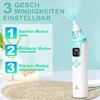 Nasensauger Baby Elektrisch, 3 Saugstufen, 3 Silikondüsen, Produktbild-Vorschau 6