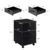 CLIPOP Aktenschrank Rollcontainer, für Dokumente in DIN A4 Produktbild-Vorschau 7