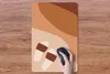 MuchoWow® Mauspad Mousepad Sommer - Hausschuhe - Strand Produktbild-Vorschau 3