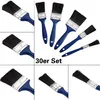 Deuba Pennelli da pittore 30 pz diverse misure blu pennello Anteprima dell’immagine prodotto 3