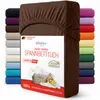 EllaTex Jersey Topper Spannbettlaken 90x200–100x200 Produktbild-Vorschau 1