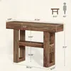 Tribesigns 105 cm Farmhouse-Konsolentisch, 2-stufiger Produktbild-Vorschau 6