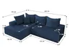 Ecksofa Couchgarnitur Sofa OSKAR in Stoff Tilia Creme Produktbild-Vorschau 3