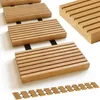 holz4home® Rollweg aus Lärche 25 cm I Holzweg Gartenweg zum Produktbild-Vorschau 1
