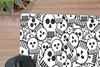 MuchoWow® Mauspad Mousepad Totenkopf - Muster - Punk - Produktbild-Vorschau 2