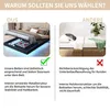 Łóżko tapicerowane INONEFT, 160 x 200 cm, podwójne łóżko z Podgląd zdjęcia produktu 8