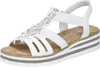 Rieker Riemchensandalette  Weiß Produktbild-Vorschau 3