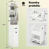 Skříňka do koupelny Puluomis, komoda do koupelny se Náhled obrázku produktu 3