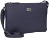 A dark blue Lacoste satchel bag with a small green crocodile logo. Produktbild-Vorschau