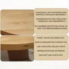 COUCHTISCH Eichenholz vollmassiv rund Naturbelassenen Produktbild-Vorschau 6