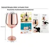 2er Set Edelstahl Weinglas Kupferfarben 400 ml Weinbecher Produktbild-Vorschau 3