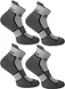 normani 4 Paar Running Sneakersocken mit Fersenlasche Produktbild-Vorschau 2