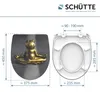 SCHÜTTE Duroplast HG WC Sitz RELAXING FROG, Toilettendeckel Produktbild-Vorschau 6