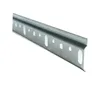 A close-up of a metal hanging rail with pre-drilled holes. Produktbild-Vorschau