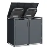 DEGAMO Mülltonnenbox klein 3er MÜNCHEN 175x62x102cm für Produktbild-Vorschau 5