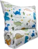 Baumwoll-Kissenbezug 40x40 cm mit Kinder-Dino-Motiv Produktbild-Vorschau 2