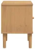 vidaXL Nachttisch SENJA Rattan-Look Braun 40x35x48cm Produktbild-Vorschau 7