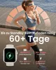 2026 1000mAh Akku Smartwatch Herren Damen 1.83 " Produktbild-Vorschau 2