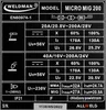 Weldman Micro MIG 200 - 200A Kombi Inverter MIG MAG Produktbild-Vorschau 5
