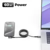 deleyCON 2m USB C Kabel Winkel 90 Grad (60W Produktbild-Vorschau 5
