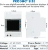 WiFi Smart Stromzähler, 6-in-1 Energiezähler, DIN Rail Produktbild-Vorschau 3