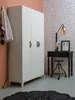 WOOOD : Table de maquillage et console en bois, noire Voir les images du produit 5