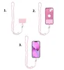 Emiro Handykette Kristall Umhängekette für Apple IPhone 14 Produktbild-Vorschau 3