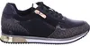 Scarpe casual stringate da uomo in nero Anteprima dell’immagine prodotto 17