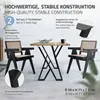 ML-Design 2 stolové nohy, Š50xV71 cm, stolové podnože v Náhľad obrázku produktu 2