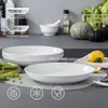 MALACASA Porzellan Salatschale, Serie Regular, Pastateller Produktbild-Vorschau 2