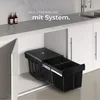 tectake® Abfallsammler Ashlyn, 2-fach Trennung, 30L, Produktbild-Vorschau 7