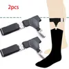 1Paar Schwarz Einstellbar Sockenhalter Herren Strumpfhalter Produktbild-Vorschau 2