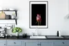 MuchoWow® MuchoWow® Gerahmtes Poster Rose - Schwarz - Pilz Produktbild-Vorschau 4