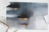 MuchoWow® Schreibtischunterlage Wolken - Gold - Abstrakt Produktbild-Vorschau 5