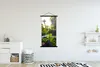 MuchoWow® Textilposter Tropischer Wasserfall 90x180 cm mit Produktbild-Vorschau 2
