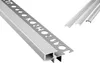T-40 LED Alu Fliesenprofil Treppenprofil Stufen 10mm silber Produktbild-Vorschau 1