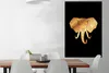 MuchoWow® Poster Elefant - Gold - Muster 80x120 cm - Produktbild-Vorschau 2