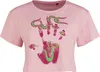 The Cure T-Shirt Damen Tour '92 rosa Band-Merch, Bands 100% Produktbild-Vorschau 1