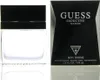 A product shot of Guess Seductive Homme eau de Toilette for men, shown next to its packaging. Voir les images du produit